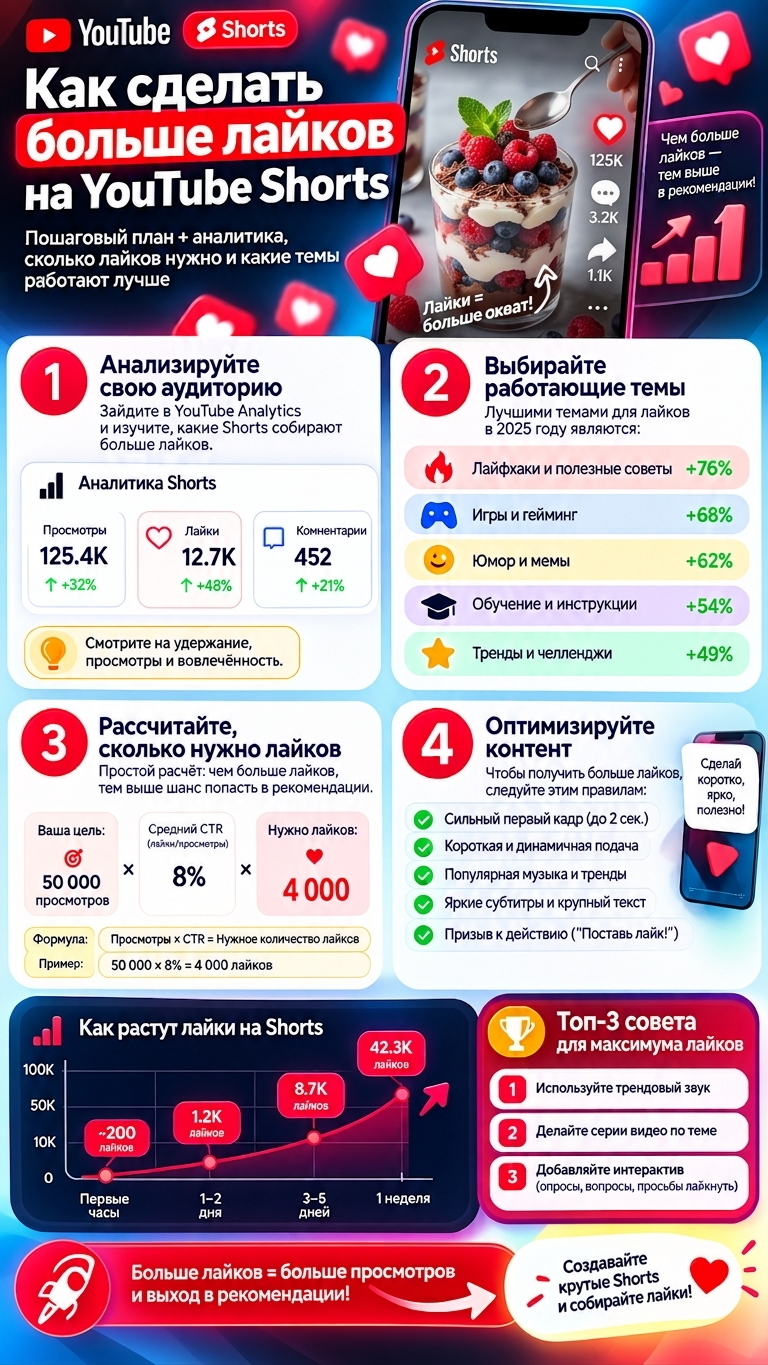 как сделать лайки в ютуб