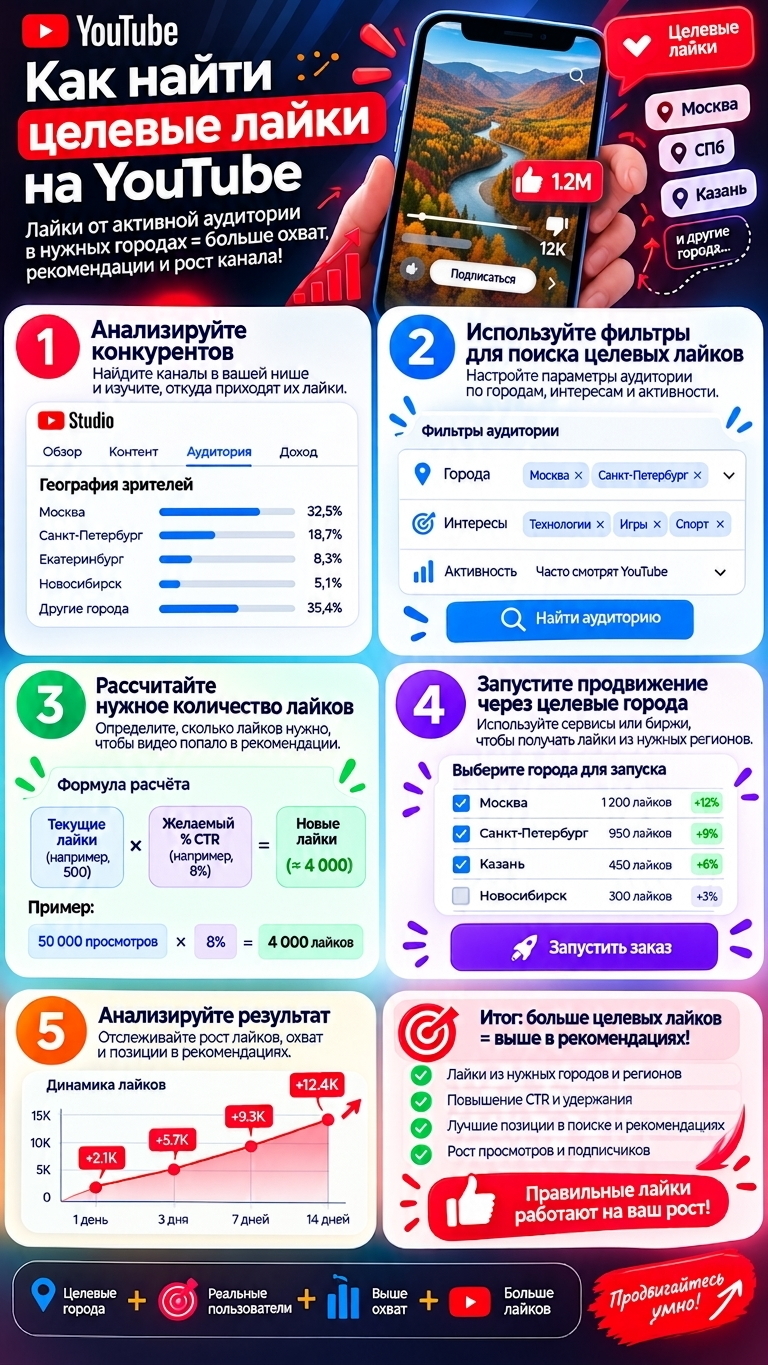 как получить лайки на стрим youtube