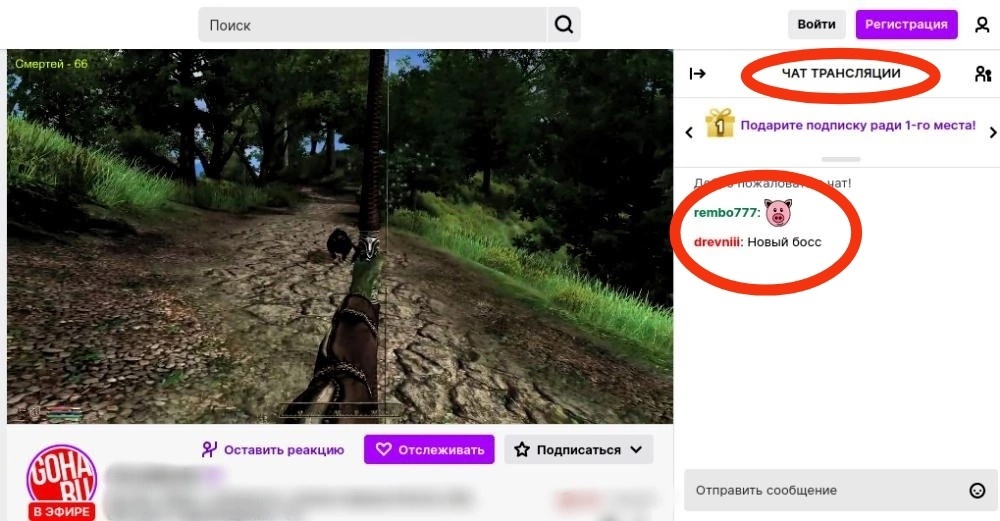 10000 активных зрителей твич