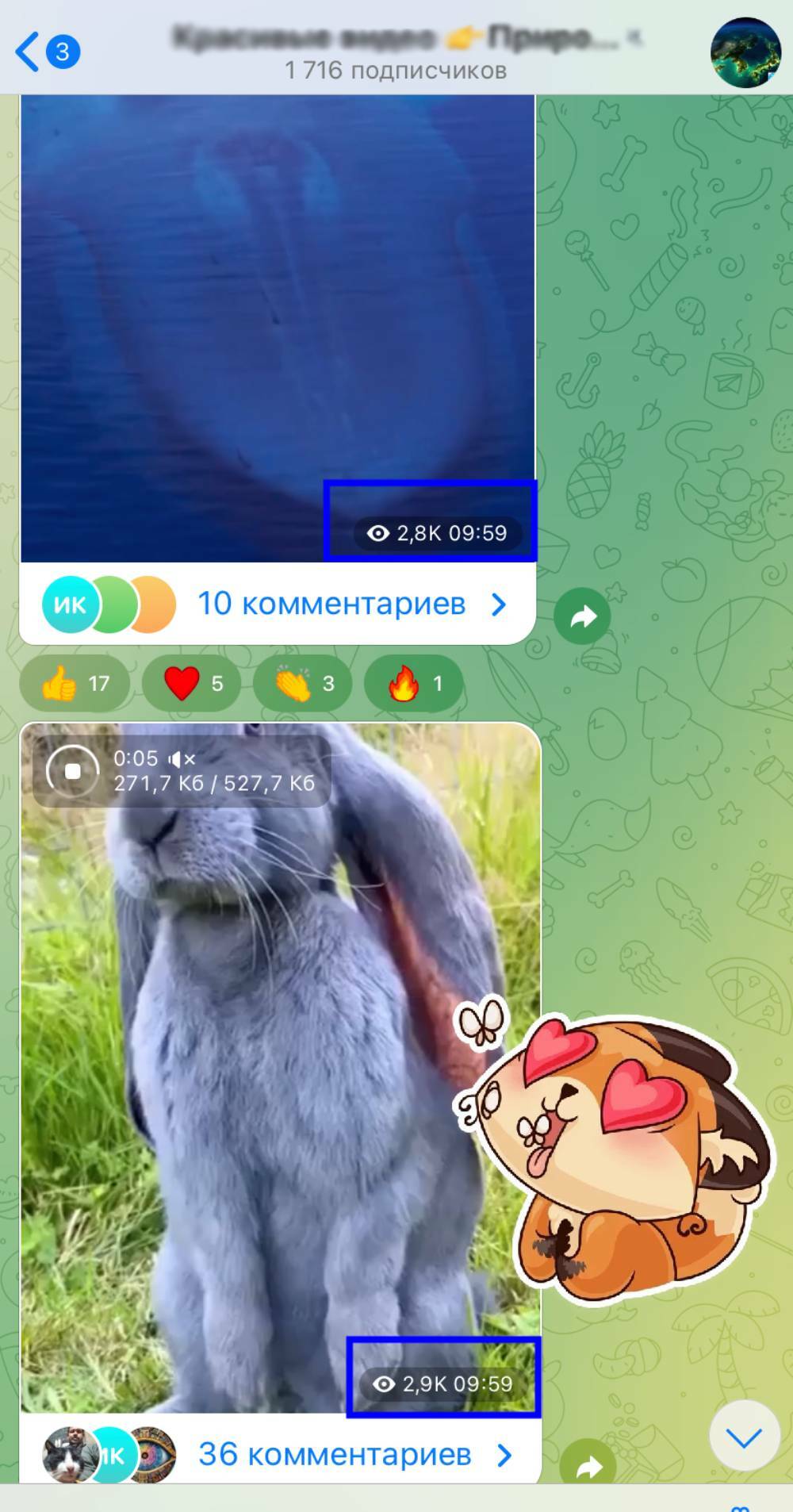 как набрать просмотрыв тг бесплатно